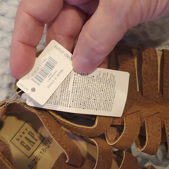 Baby Gap Gladiator Sandals for girls in -Size 18-24 m (#1) - Picture 5 of 5
